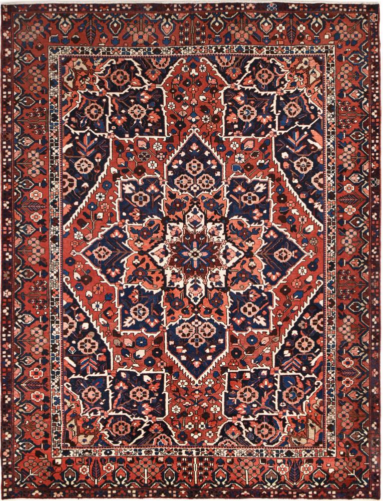 Persian Rug Bakhtiari 11'7"x9'0" 11'7"x9'0", Persian Rug Knotted by hand