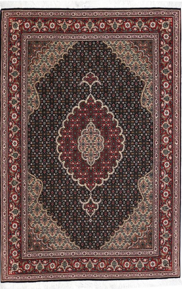 Perzisch tapijt Tabriz Mahi 50Raj 5'2"x3'5" 5'2"x3'5", Perzisch tapijt Handgeknoopte
