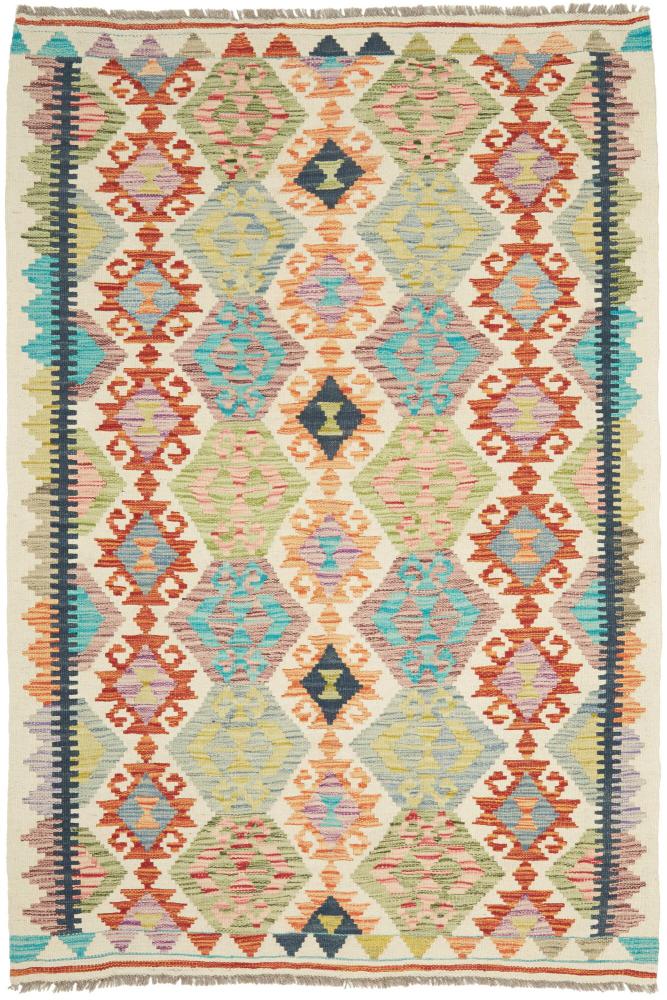 Afghan rug Kilim Afghan 5'10"x3'9" 5'10"x3'9", Persian Rug Woven by hand