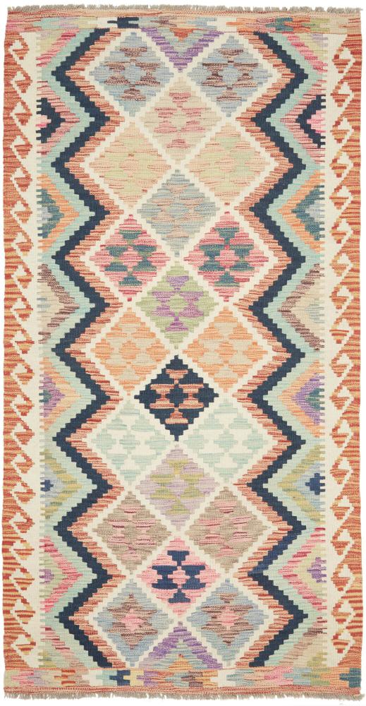 Afghaans tapijt Kilim Afghan 197x104 197x104, Perzisch tapijt Handgeweven