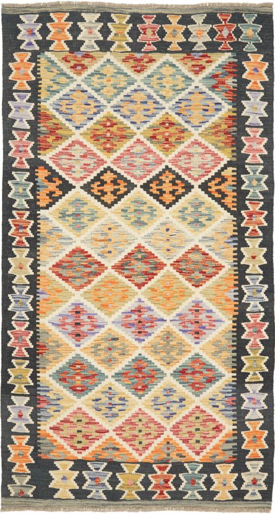 Afgán szőnyeg Kilim Afgán 194x108 194x108, Perzsa szőnyeg szőttesek