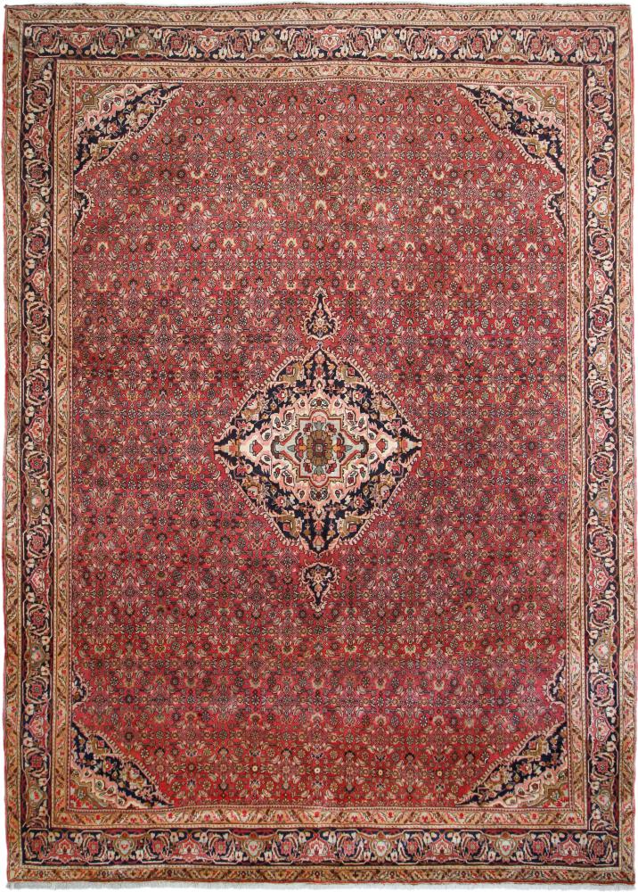Persian Rug Bidjar Sandjan Old 13'3"x9'5" 13'3"x9'5", Persian Rug Knotted by hand