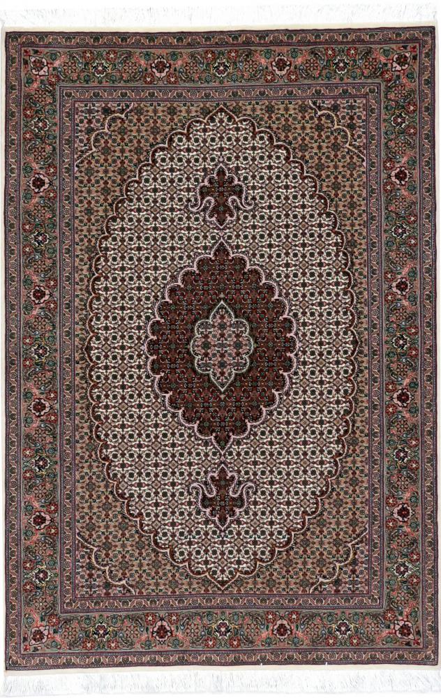 Persialainen matto Tabriz Mahi 50Raj 153x106 153x106, Persialainen matto Solmittu käsin