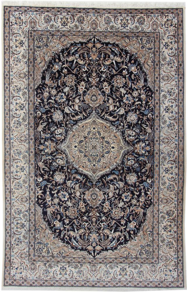 Persian Rug Nain 9La 10'3"x6'7" 10'3"x6'7", Persian Rug Knotted by hand