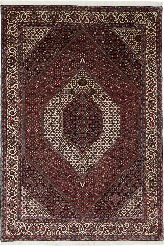Persian Rug Bidjar 9'6"x6'7" 9'6"x6'7", Persian Rug Knotted by hand