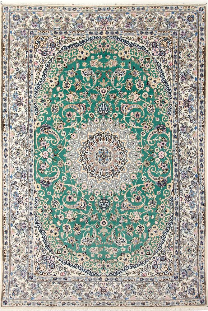 Persian Rug Nain 9La 290x197 290x197, Persian Rug Knotted by hand