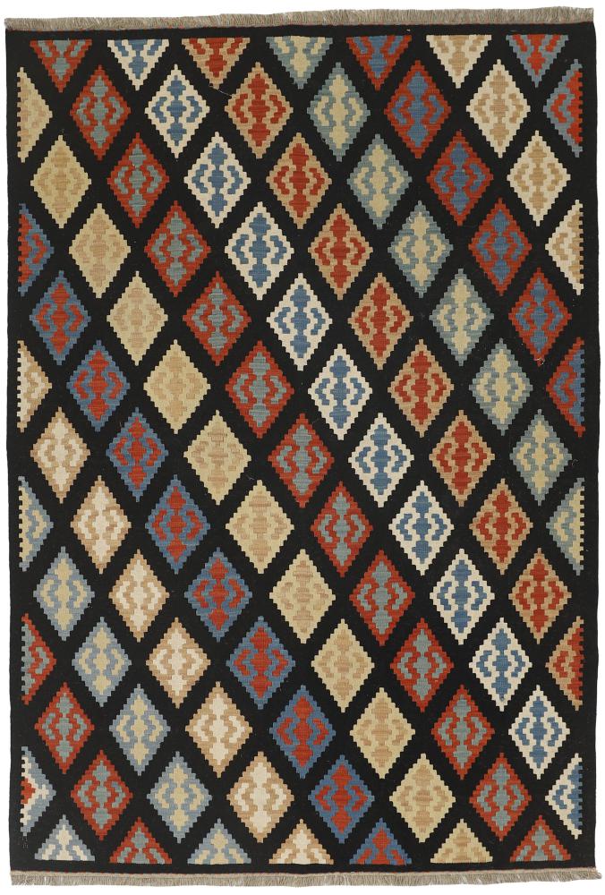  ペルシャ絨毯 キリム Fars 10'0"x6'8" 10'0"x6'8",  ペルシャ絨毯 手織り