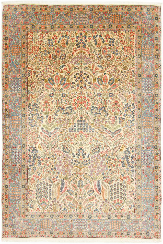 Persian Rug Kerman 293x194 293x194, Persian Rug Knotted by hand