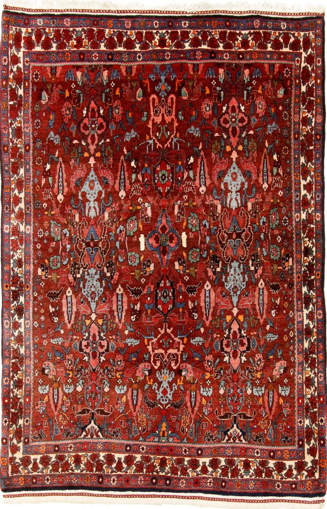 Tapis persan Bidjar Ancien 7'0"x4'9" 7'0"x4'9", Tapis persan Noué à la main