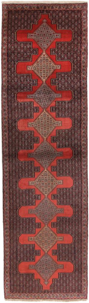 Tapis persan Sanandaj 346x97 346x97, Tapis persan Noué à la main