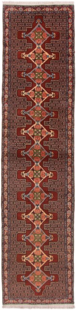  ペルシャ絨毯 Sanandaj 12'6"x2'11" 12'6"x2'11",  ペルシャ絨毯 手織り