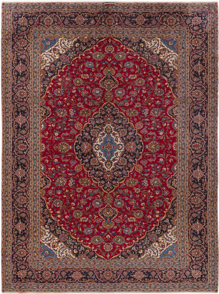 Persialainen matto Keshan 13'1"x9'10" 13'1"x9'10", Persialainen matto Solmittu käsin