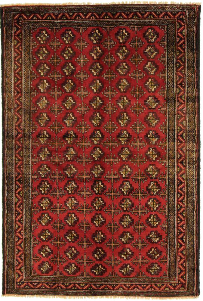Persian Rug Kordi 5'5"x3'8" 5'5"x3'8", Persian Rug Knotted by hand