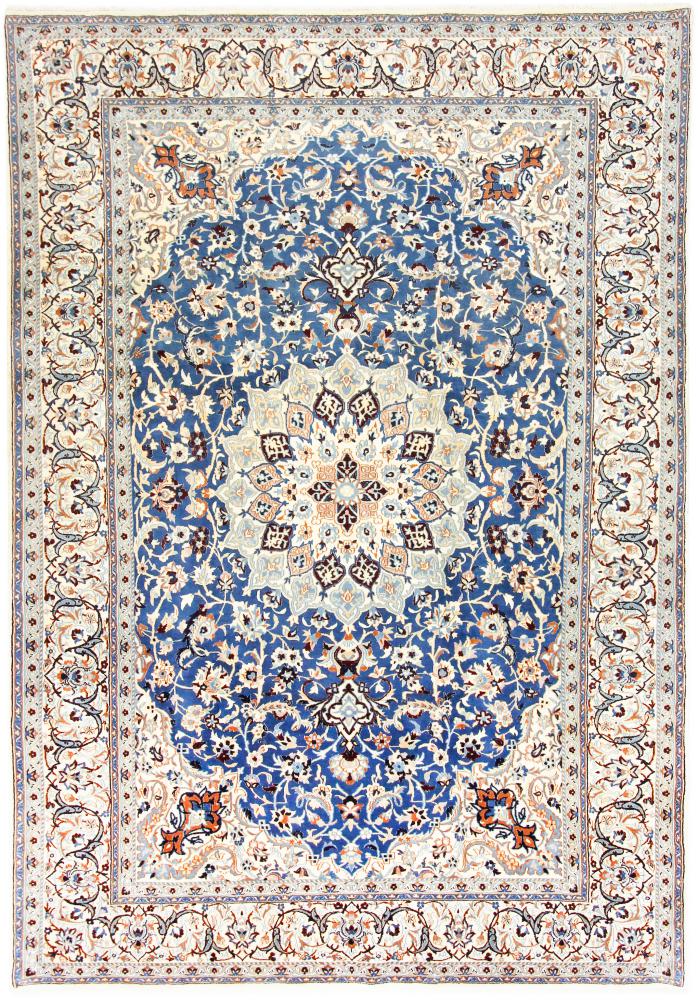 Tapis persan Naïn 9La 291x203 291x203, Tapis persan Noué à la main