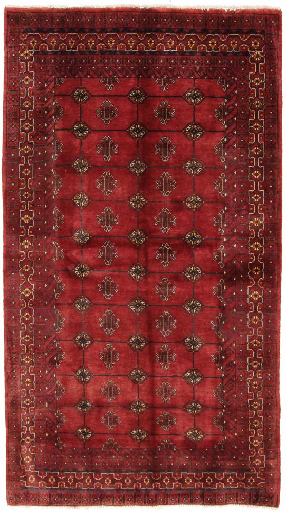Persian Rug Baluch 6'4"x3'7" 6'4"x3'7", Persian Rug Knotted by hand