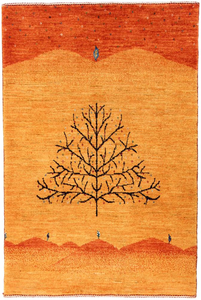 Persian Rug Persian Gabbeh Loribaft Nowbaft 122x82 122x82, Persian Rug Knotted by hand