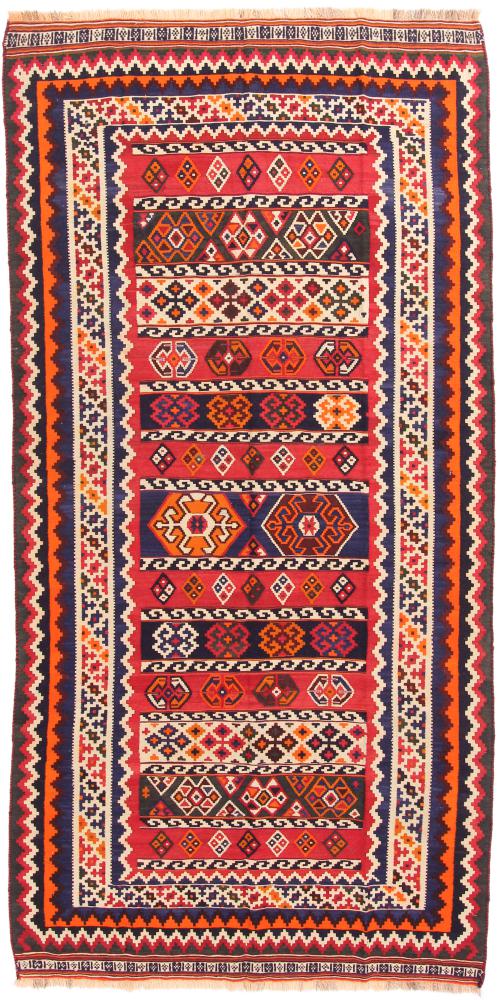 Tapete persa Kilim Fars 295x148 295x148, Tapete persa Tecido à mão