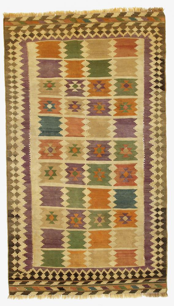 Alfombra persa Kilim Fars Old Style 225x129 225x129, Alfombra persa Tejido a mano