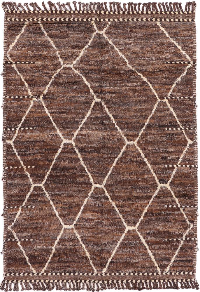 Tapis afghan Berber Maroccan Atlas 253x183 253x183, Tapis persan Noué à la main