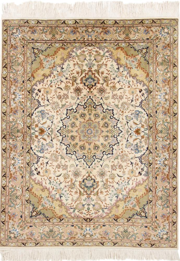 Persialainen matto Tabriz 50Raj 194x152 194x152, Persialainen matto Solmittu käsin