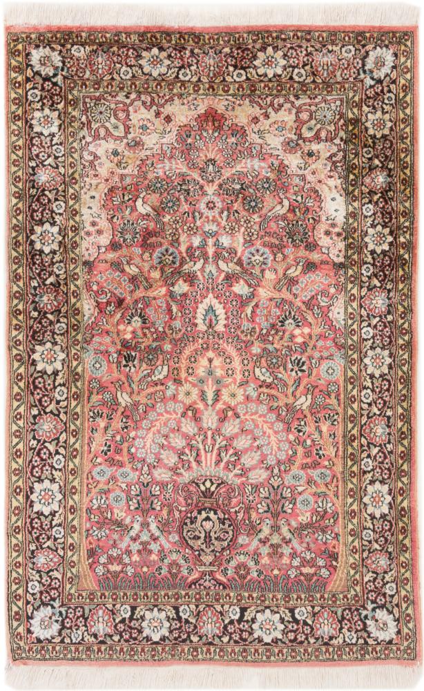 Indiaas tapijt Kasjmier 139x89 139x89, Perzisch tapijt Handgeknoopte
