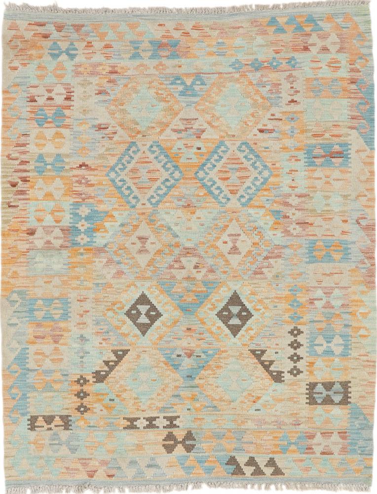 Tapete afegão Kilim Afegão Heritage 161x127 161x127, Tapete persa Tecido à mão