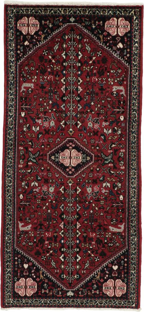 Tapis persan Abadeh 146x66 146x66, Tapis persan Noué à la main