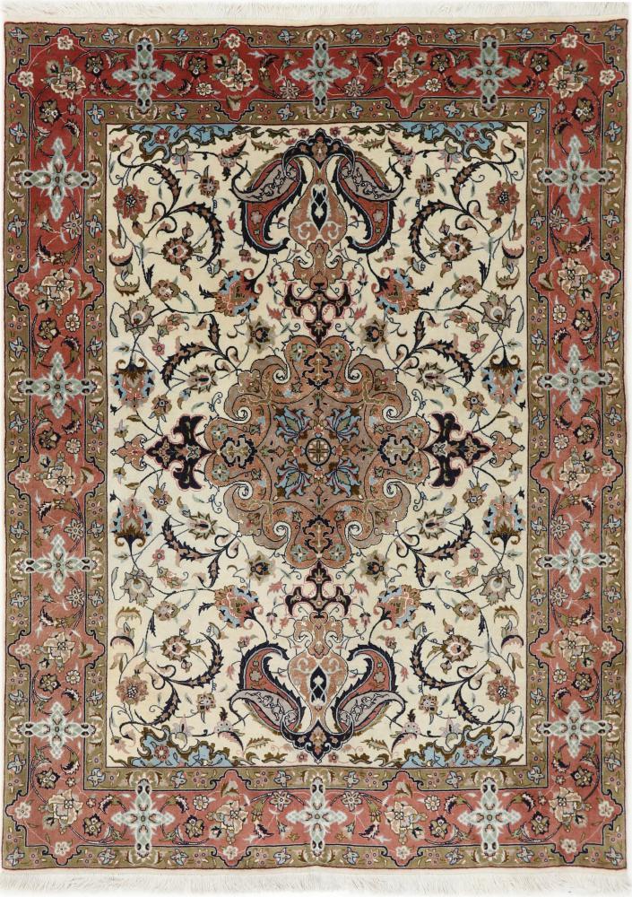 Persian Rug Tabriz 50Raj 206x149 206x149, Persian Rug Knotted by hand