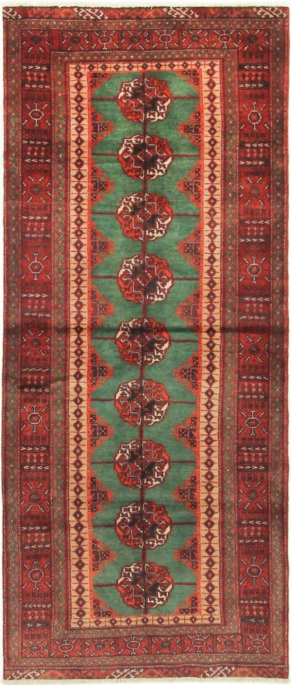 Perzisch tapijt Turkaman 229x97 229x97, Perzisch tapijt Handgeknoopte