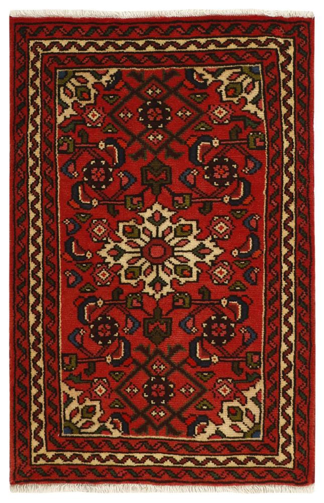  ペルシャ絨毯 ホセイナバード 97x63 97x63,  ペルシャ絨毯 手織り