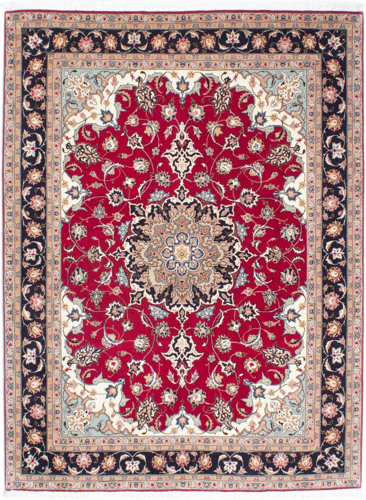 Alfombra persa Tabriz 50Raj 206x153 206x153, Alfombra persa Anudado a mano