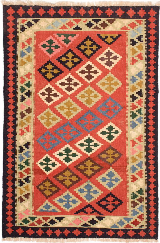 Persialainen matto Kelim Fars 156x104 156x104, Persialainen matto kudottu
