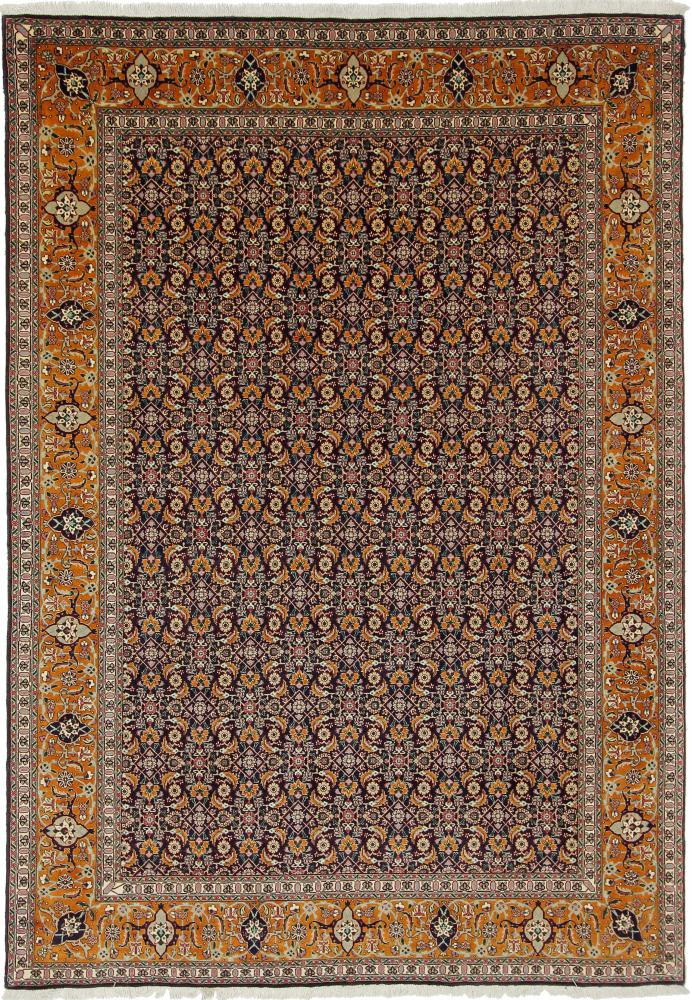 Persian Rug Tabriz 9'5"x6'7" 9'5"x6'7", Persian Rug Knotted by hand