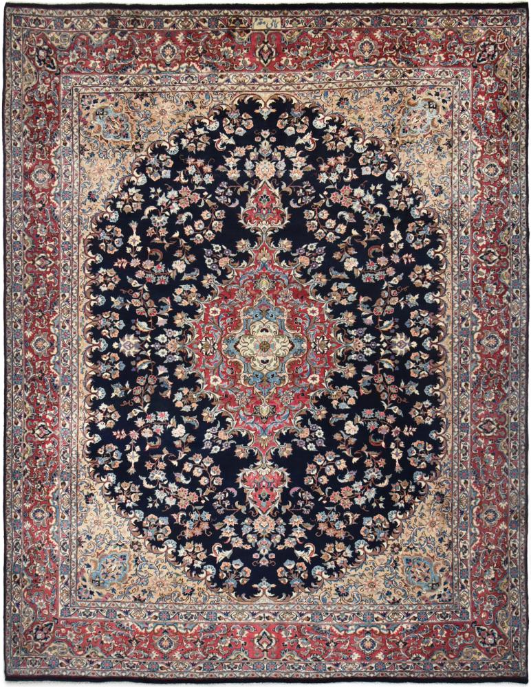 Perzsa szőnyeg Mashhad 12'10"x9'10" 12'10"x9'10", Perzsa szőnyeg Kézzel csomózva
