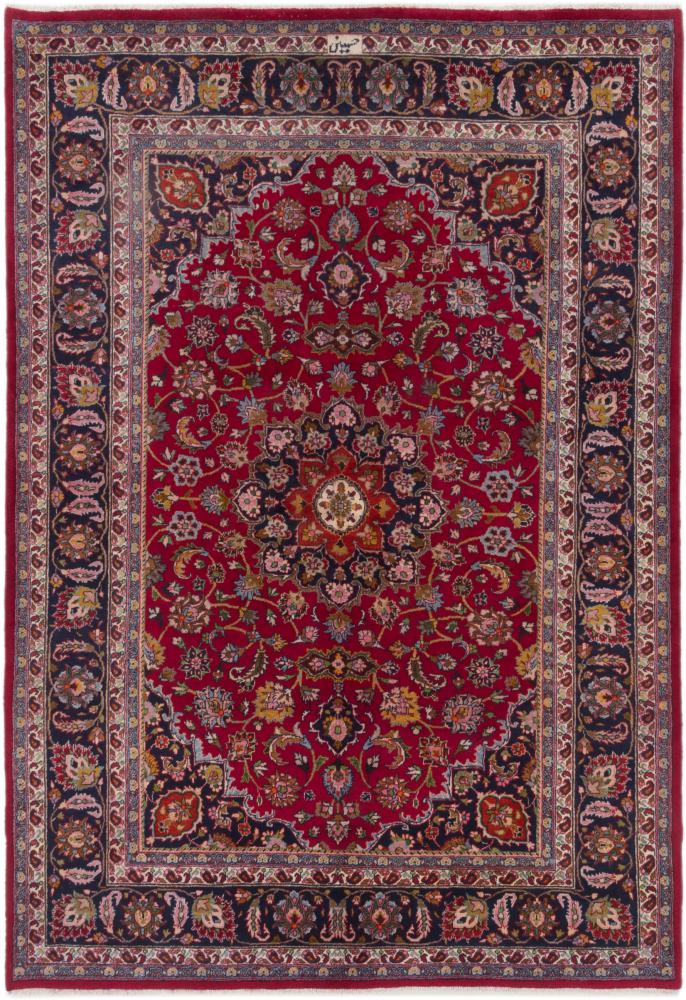 Perzisch tapijt Mashhad 9'5"x6'5" 9'5"x6'5", Perzisch tapijt Handgeknoopte