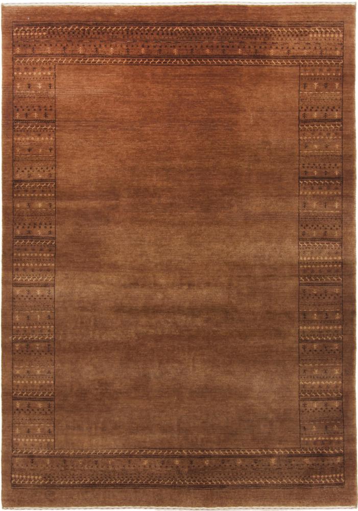 Indischer Teppich Gabbeh Loribaft 199x138 199x138, Perserteppich Handgeknüpft