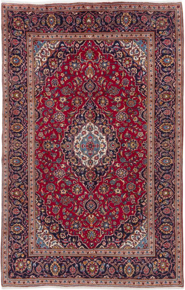 Tapis persan Kashan 307x200 307x200, Tapis persan Noué à la main