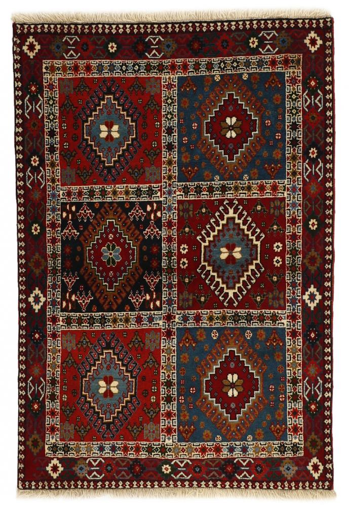 Tappeto persiano Yalameh 146x101 146x101, Tappeto persiano Annodato a mano