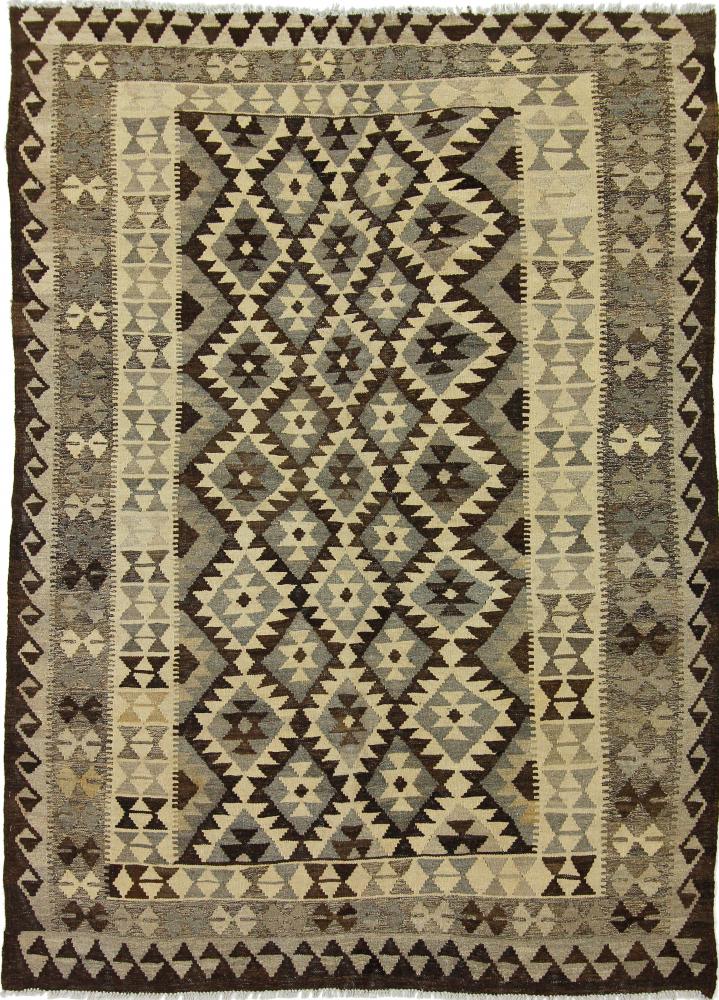 Afghanischer Teppich Kelim Afghan Heritage 6'4"x4'10" 6'4"x4'10", Perserteppich Handgewebt