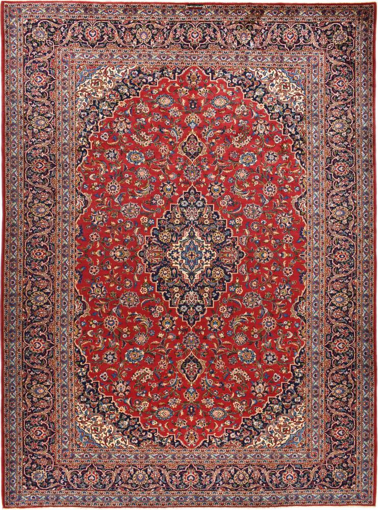 Persialainen matto Keshan Gotbi 12'6"x9'3" 12'6"x9'3", Persialainen matto Solmittu käsin