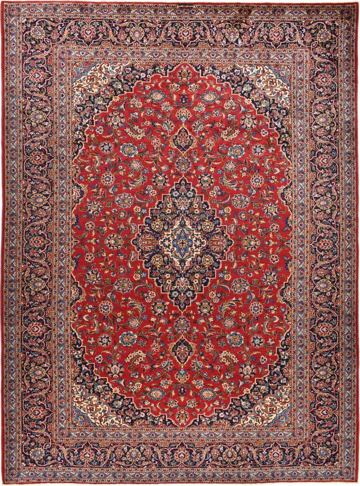 Tapis persan Kashan Gotbi 381x281 381x281, Tapis persan Noué à la main