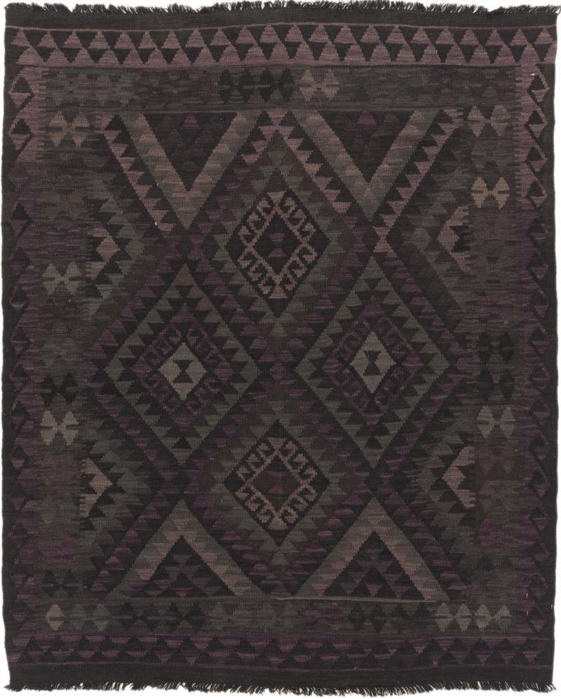 Alfombra afgana Kilim Afghan Heritage 6'5"x5'3" 6'5"x5'3", Alfombra persa Tejido a mano