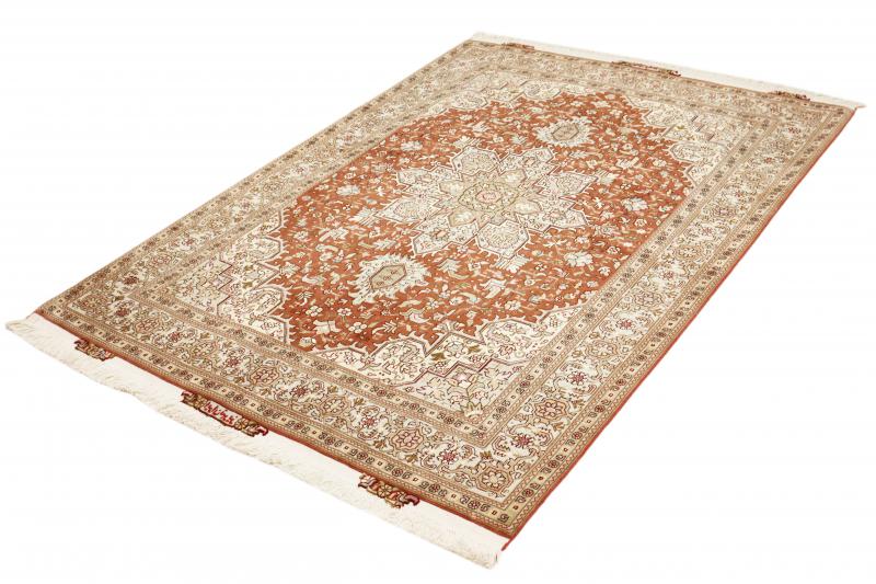 Persian Rug Tabriz 50Raj 209x150 209x150, Persian Rug Knotted by hand