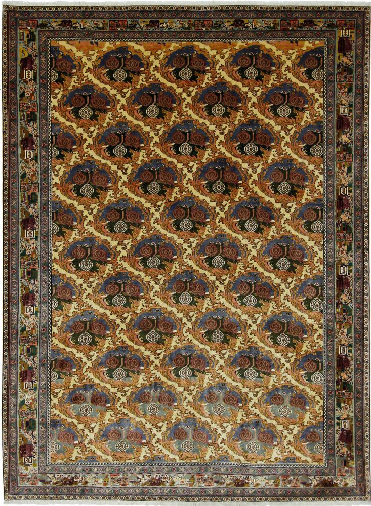 Perzisch tapijt Senneh 355x255 355x255, Perzisch tapijt Handgeknoopte