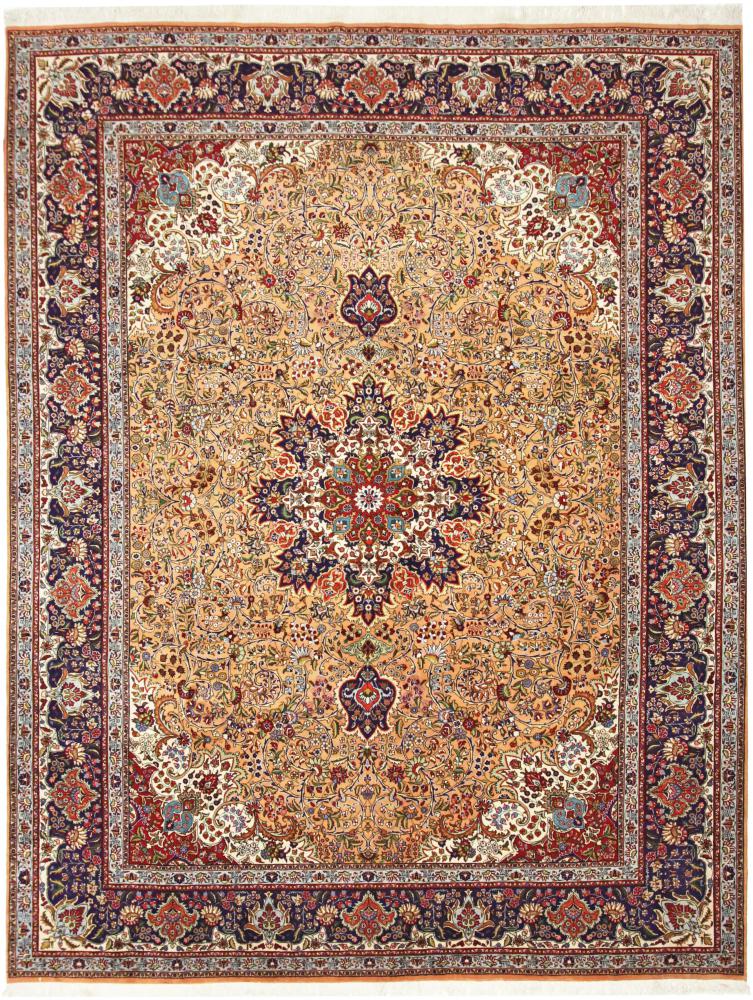 Persian Rug Tabriz 383x297 383x297, Persian Rug Knotted by hand