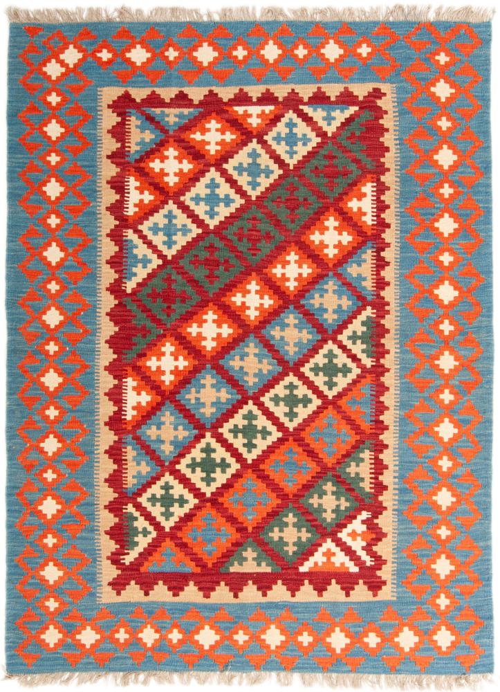 Persian Rug Kilim Fars 207x156 207x156, Persian Rug Woven by hand