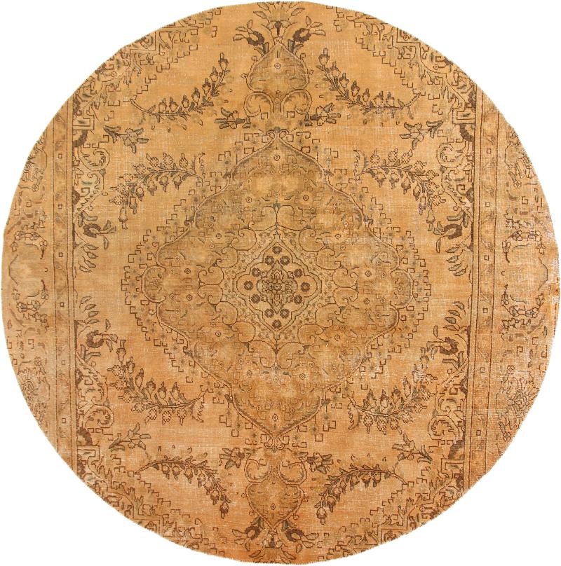 Tapis persan Vintage Royal 273x273 273x273, Tapis persan Noué à la main