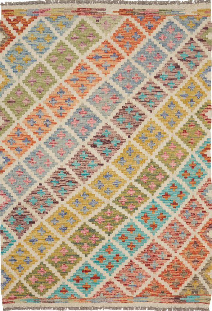 Tappeto Afgano Kilim Afghan 146x100 146x100, Tappeto persiano Tessuto a mano