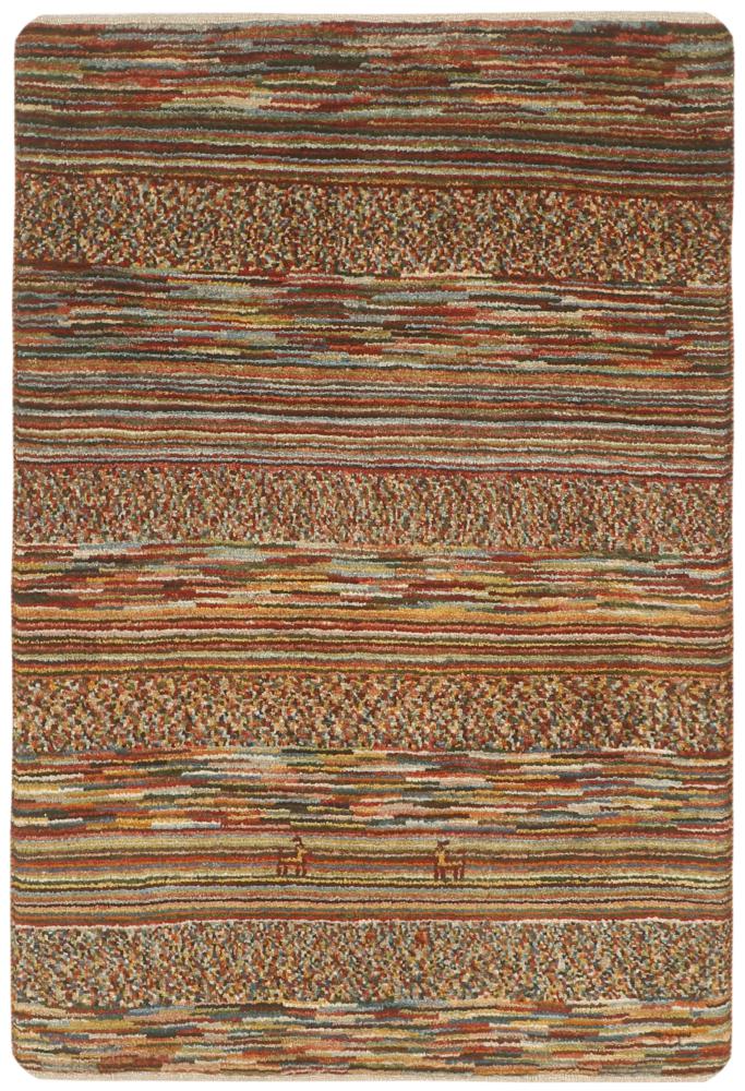  ペルシャ絨毯 ペルシャ ギャッベ ペルシャ ロリbaft 3'10"x2'8" 3'10"x2'8",  ペルシャ絨毯 手織り