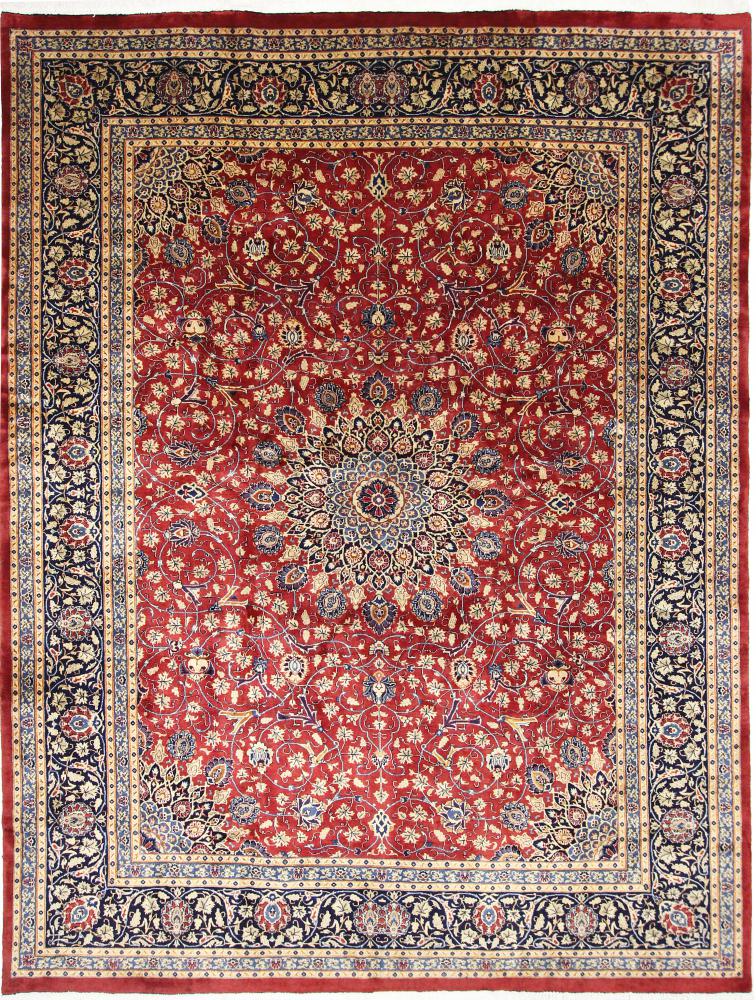 Persian Rug Mashhad 13'0"x10'0" 13'0"x10'0", Persian Rug Knotted by hand